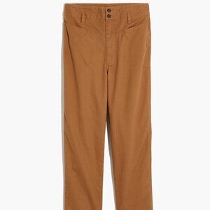 Madewell | Tapered Pants: Pieced Yoke Edition Straight Leg in Size 25